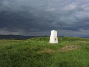 14-934 300614 Trig point on Benson Knott near Kendal