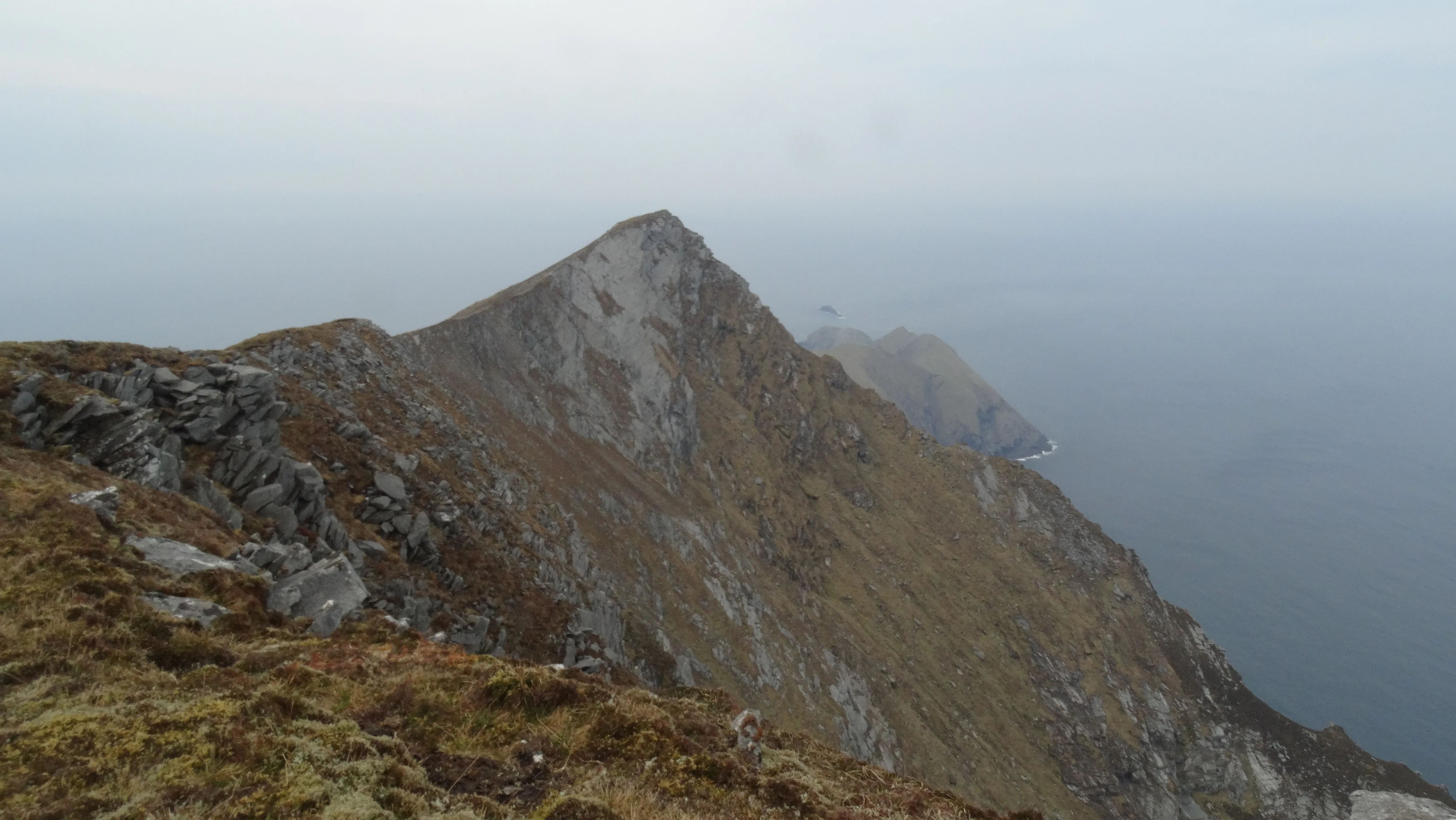 16-488 090516 View WSW towards Croaghaun SW top