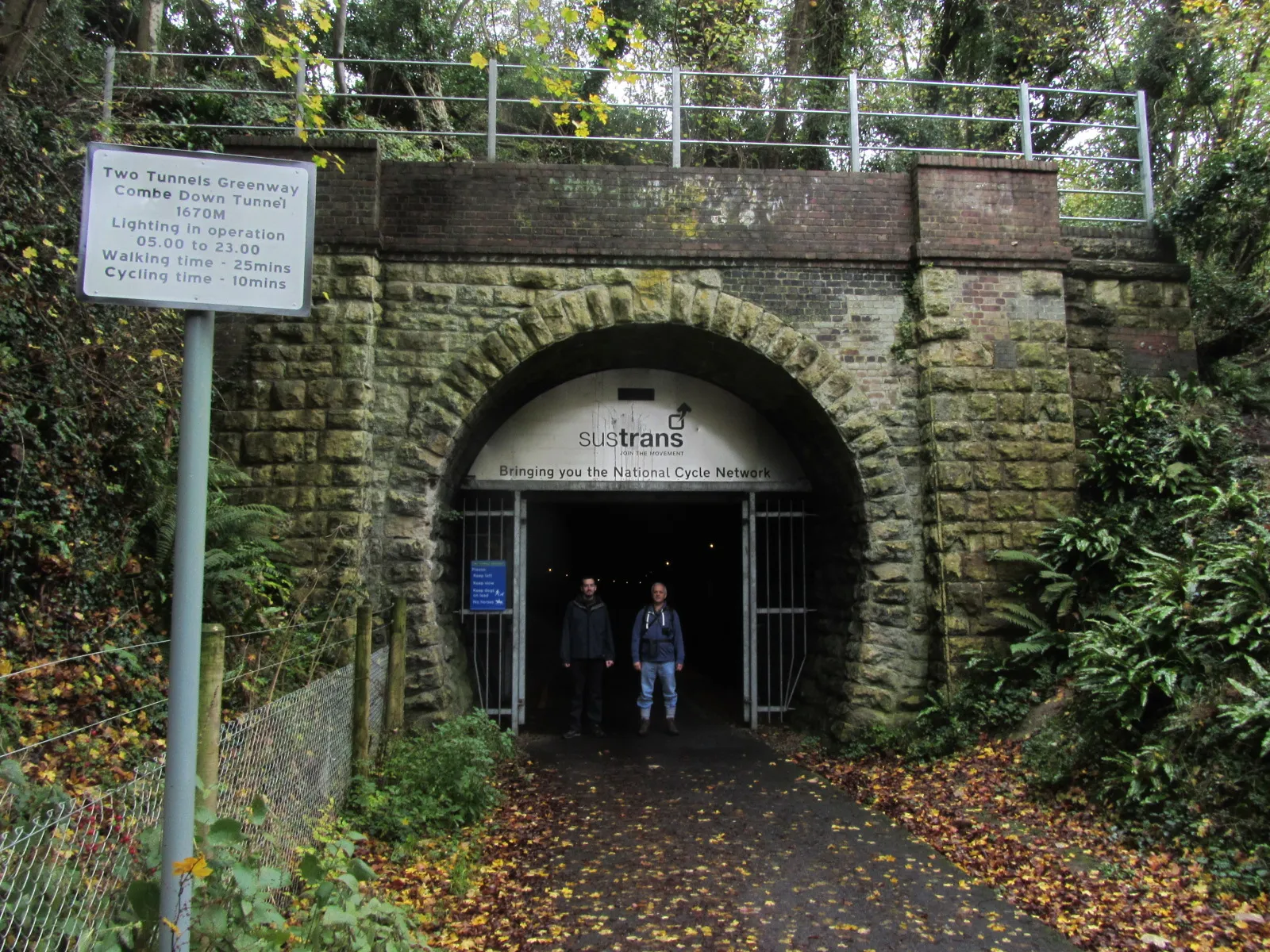 15-1494-171115-david-stewart-at-western-end-of-combe-down-tunnel-two-tunnels-greenway-bath