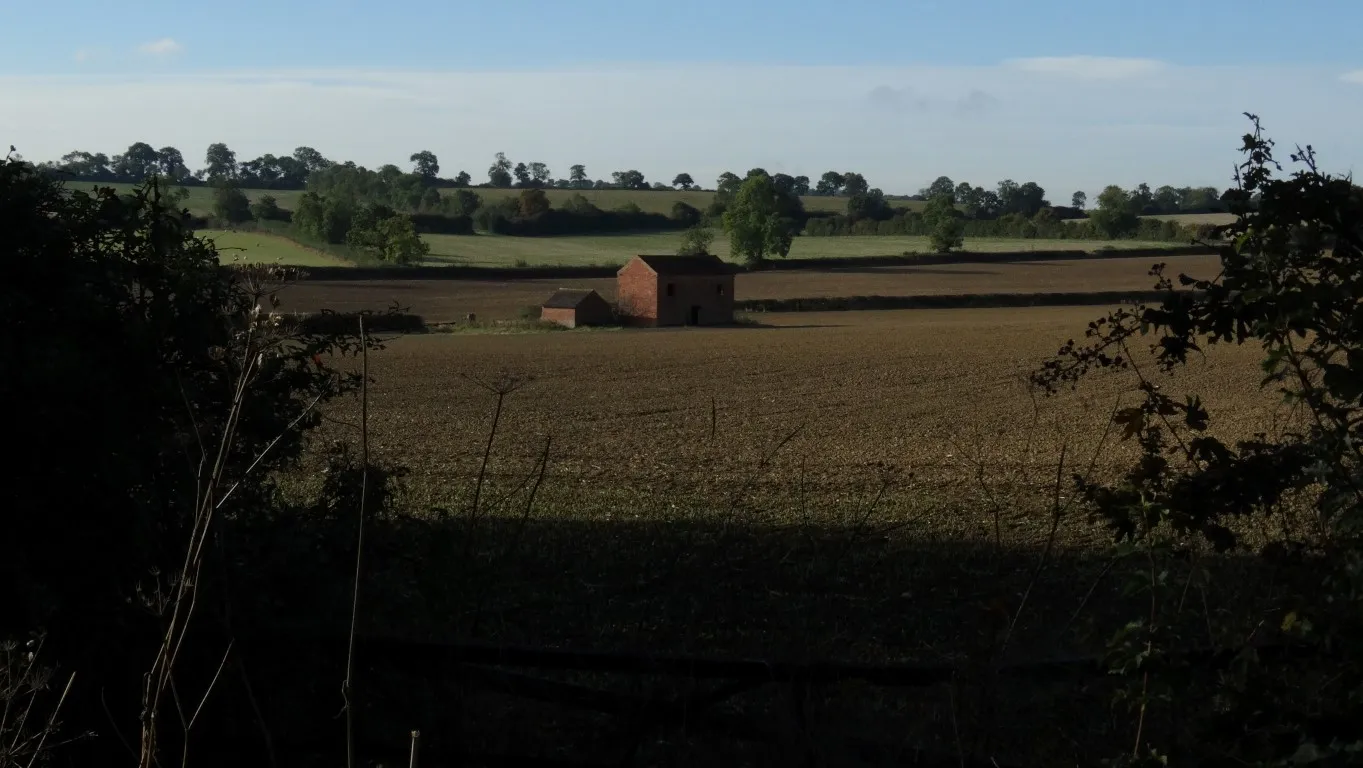 The countryside is closing down for the winter. the fields are being ploughed ready for next year's crop. This view was taken on the approach into Welford.