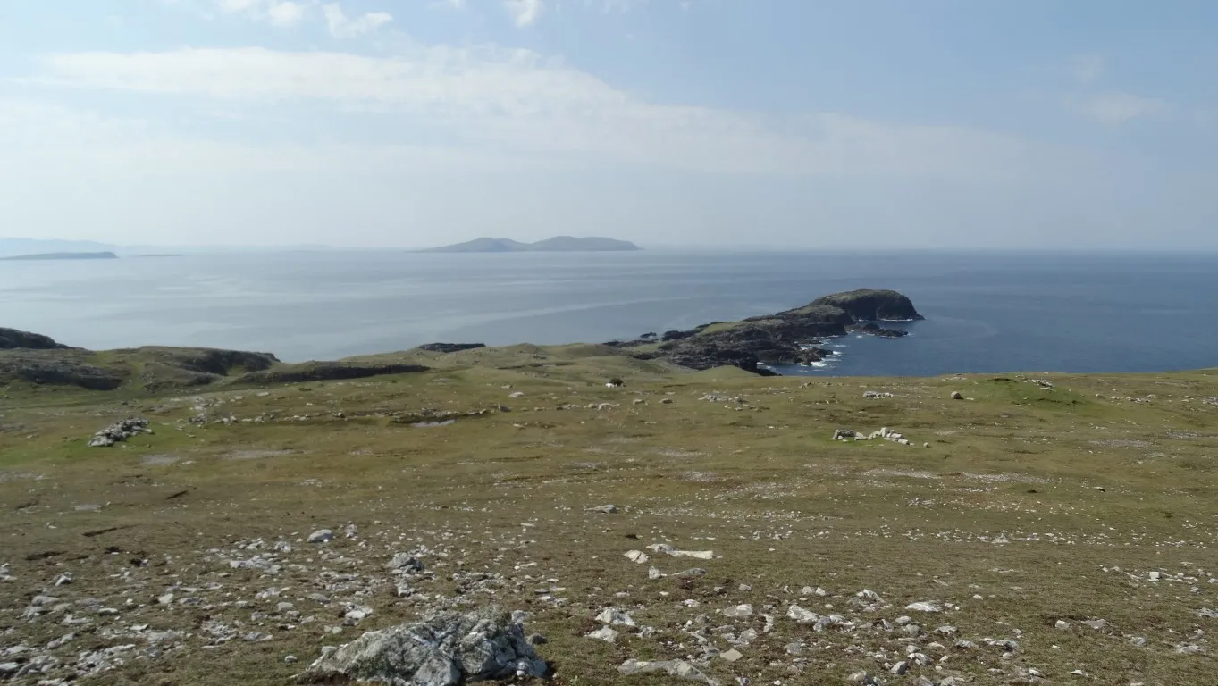 Beetle Head on the southwest corner of Clare Island. Just offshore lies a Spanish Galleon which met its fate after the Sapnish Armada in 1588.