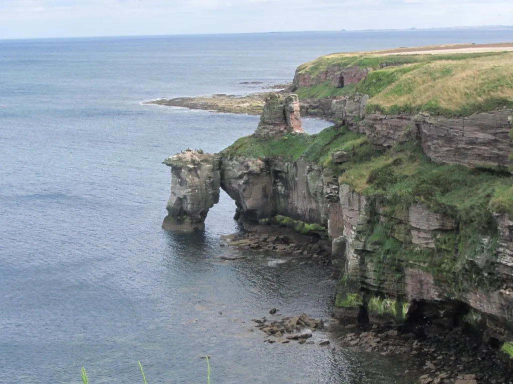 Needles Eye. One of several coastal features in this area.