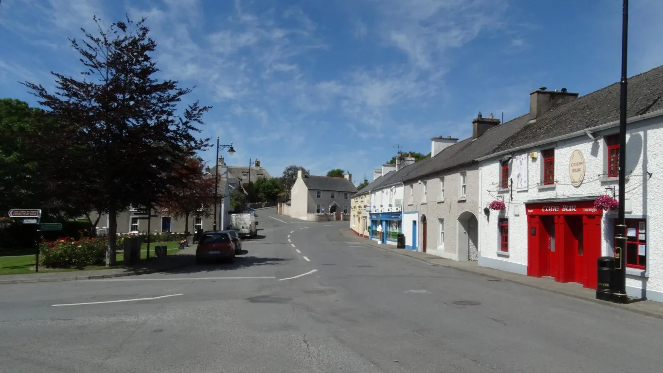 A lazy summer's day at Stradbally and where is everyone. The villages along this section of the Waterford coast are so clean and tidy.