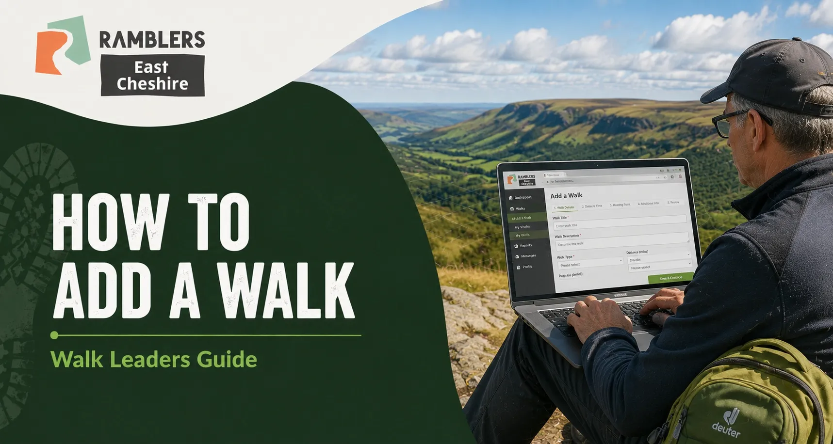 How to add a walk to Walks Manager